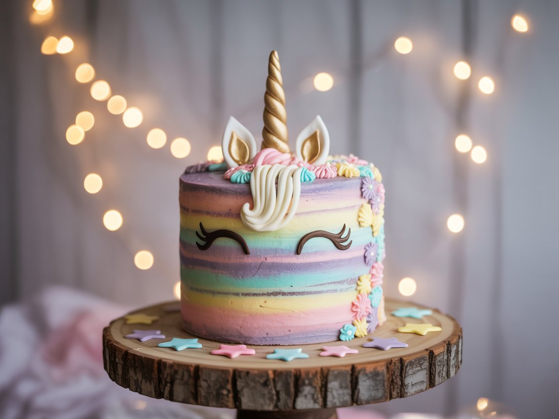 Unicorn cake design 3 by Uniswap Cakes bakery