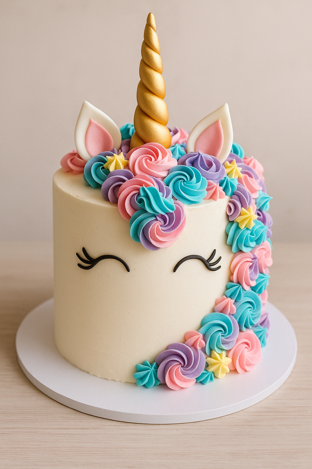 Unicorn cake design 4 by Uniswap Cakes bakery